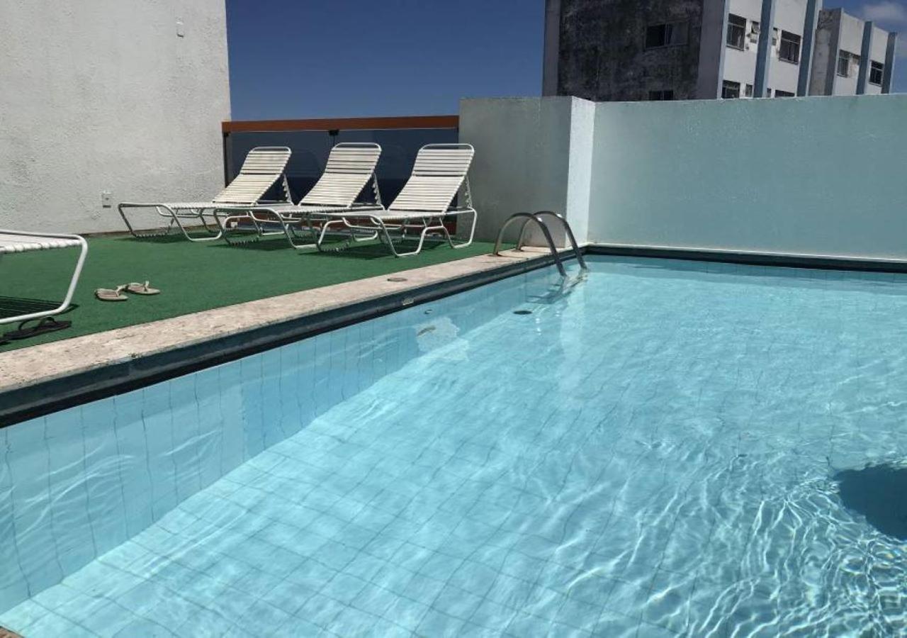 Maravilhoso Apartamento 2 Quartos Com Ofuro Porto Da Barra Salvador Summer Barra Flat Bagian luar foto